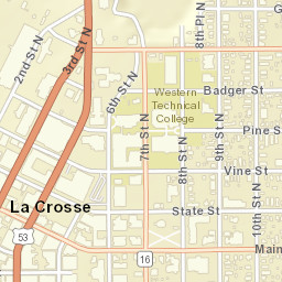 615 2nd Street North, La Crosse, WI 54603 Street Map