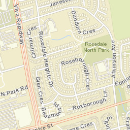 Thornhill Street Map
