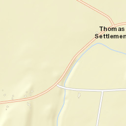 Thomas Settlement New York Street Map