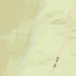 National Forest Development Road 408, Sawtooth National Fores Street Map