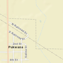 Saline Street Pukwana SD 57370 Street Map