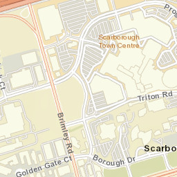Scarborough Street Map