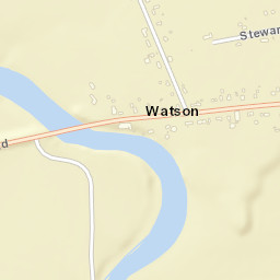 Watson New York Street Map