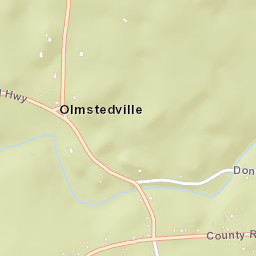 Olmstedville New York Street Map