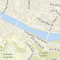 Florence, Italy Street Map