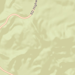 Badlands National Park South Dakota 240 Street Map