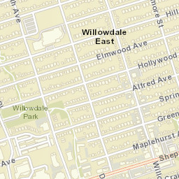 Willowdale Street Map