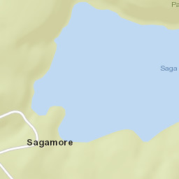 Sagamore New York Street Map