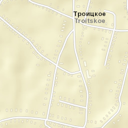 Troitskoye Street Map