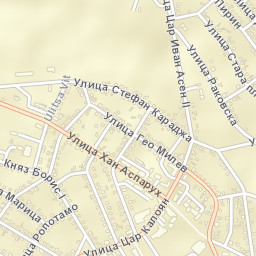 Tervel Street Map