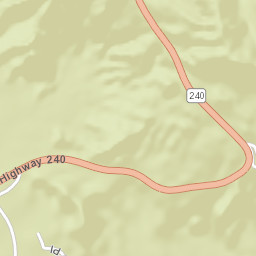 South Dakota 240, Badlands National Park Street Map