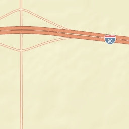 Interstate 90, Pukwana, SD 57370 Street Map