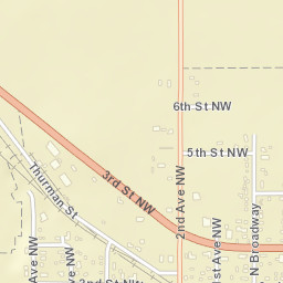299 North Broadway, Wells, MN 56097, USA Street Map