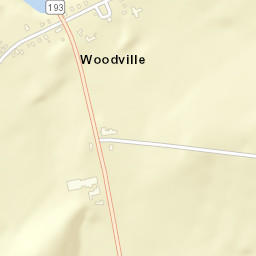Woodville New York Street Map