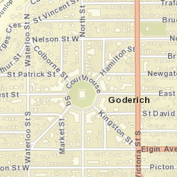 Goderich Street Map
