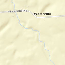 Waterville New York Street Map