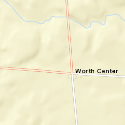 Worth Center New York Street Map
