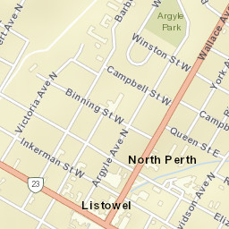 Listowel Street Map