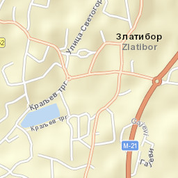 Zlatibor Street Map
