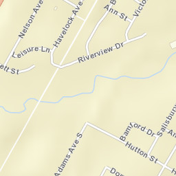 North Perth Street Map