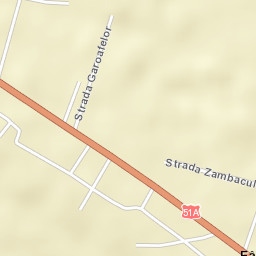 Comuna Fântânele Street Map