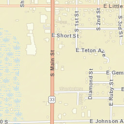 75 West Bates Road, Driggs, ID 83422 Street Map