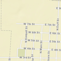 109 North Kimball Street Plankinton Street Map