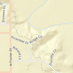 1201-1299 North Ridge Road, Mitchell, SD Street Map