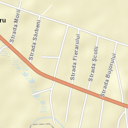 Comuna Bujoru Street Map