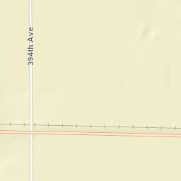 39401 Old Highway 16, Mount Vernon, SD Street Map