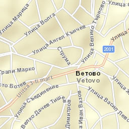 Vetovo Street Map