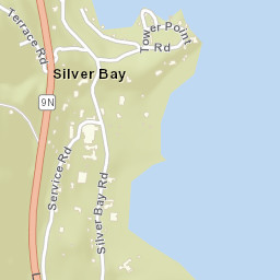 Silver Bay New York Street Map