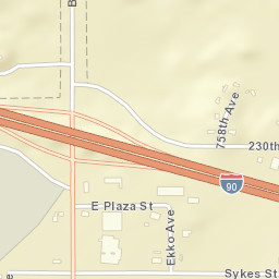 800-826 East Plaza Street Albert Lea MN Street Map