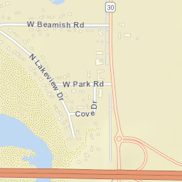 U.S. 10, Sanford, MI 48657, USA Street Map