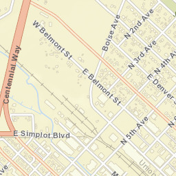 314 North 3rd Avenue Caldwell ID 83605 Street Map