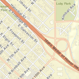 404 North 7th Avenue, Caldwell, ID 83605 Street Map