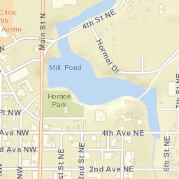 400-498 Main Street North, Austin, MN Street Map