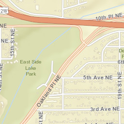 600-816 Oakland Place Northeast, Austin, MN  Street Map