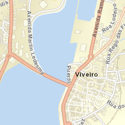 Viveiro Street Map