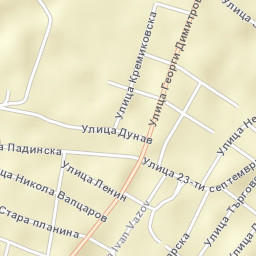 Brusartsi Street Map
