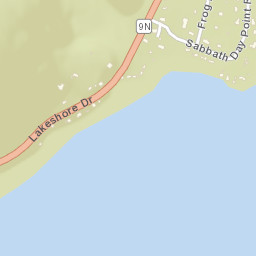 Sabbath Day Point New York Street Map