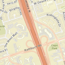Etobicoke Street Map