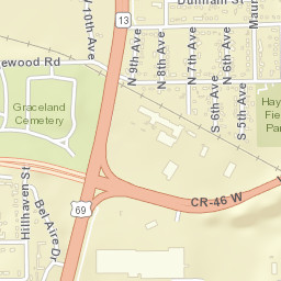 1504 West Fountain Street Albert Lea MN Street Map