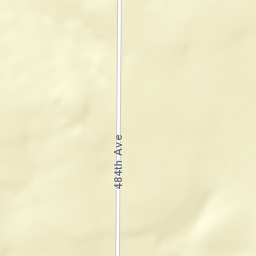 25836 484th Avenue, Valley Springs, SD Street Map