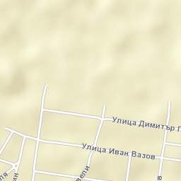Obshtina Mizia Street Map
