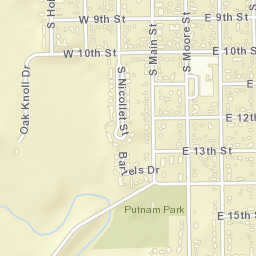 305 South Holland Street Blue Earth Street Map