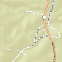 Dresden Center New York Street Map