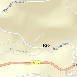 Cerdido Street Map