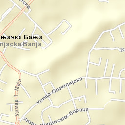 Vrnjačka Banja Street Map