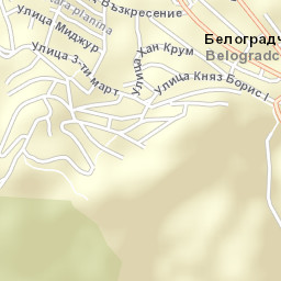 Belogradchik Street Map